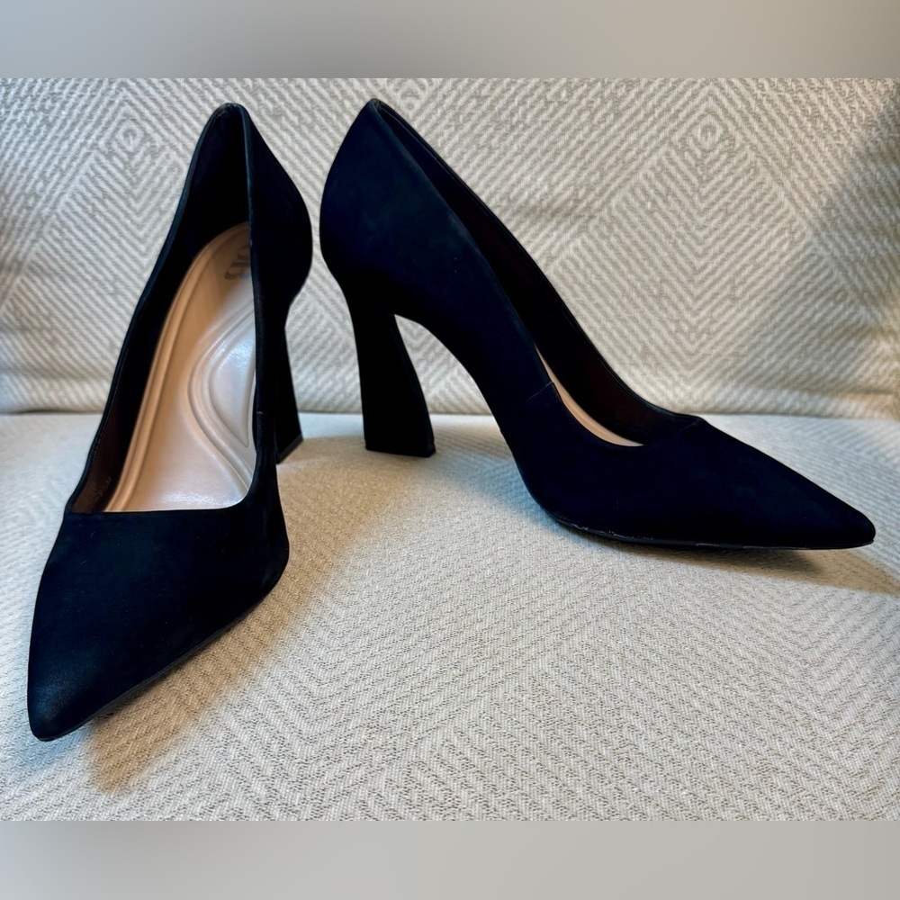 GB Self-Made Nubuck Pointed Toe Pumps 9.5 - Picture 5 of 9